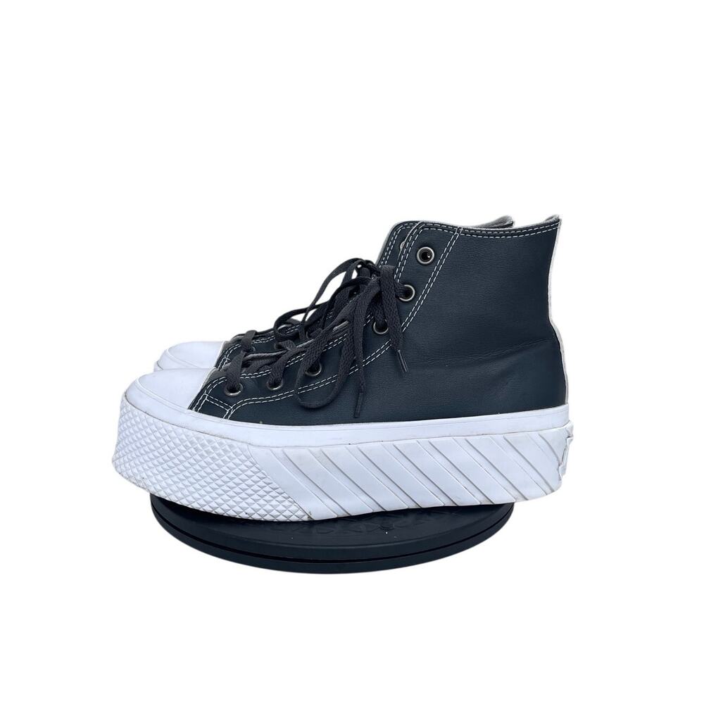 Converse Chuck Taylor All Star Lift 2X Platform Matte Metallic Shoes Size 9